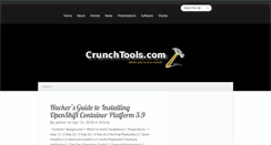 Desktop Screenshot of crunchtools.com