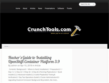 Tablet Screenshot of crunchtools.com